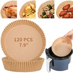 Air Fryer Parchment Liners, 120 Pack — 7.9 inch (Fit 5-8 QT)
