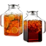 Gallon Glass Pitchers — 2 pack, Clear