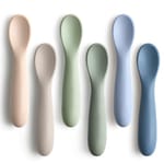 Short-Handle Baby Spoons, Six Pack — Woods